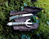 A WALK IN THE WOODS - CUTLERY MADE OF BRANCHES