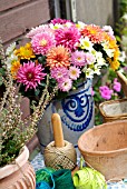 BOUQUET OF DAHLIAS