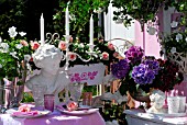 FLOWERY DECORATED BALCONY