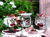 LANTERNS WITH CHERRIES