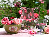 ROSE WATER IN A JUG