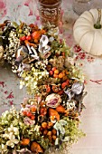 AUTUMNAL FLORAL WREATH