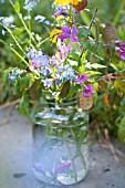 MIXED WILD FLOWERS IN JAR