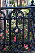 DECORATIVE IRON GARDEN RAILING