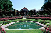 FORMAL ROSE GARDEN OF ROSERAIE DE LHAY