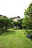 GAINSBOROUGHS HOUSE GARDEN, SUDBURY.  BIRTHPLACE OF THOMAS GAINSBOROUGH.