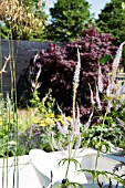 THE GARDEN PAD, DESIGNER DAN BOWYER. RHS HAMPTON COURT FLOWER SHOW.