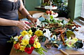 MAKING AND PREPARING FRESH FLOWER ARRANGEMENTS