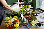 MAKING AND PREPARING FRESH FLOWER ARRANGEMENTS