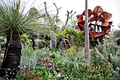 RHS CHELSEA FLOWER SHOW 2013, TRAILFINDERS AUSTRALIAN GARDEN PRESENTED BY FLEMINGS NURSERIES, DESIGNER PHILIP JOHNSON.   BEST IN SHOW