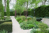 RHS CHELSEA FLOWER SHOW 2013,  THE LAURENT-PERRIER GARDEN,  DESIGNER ULF NORDFJELL.