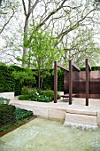 RHS CHELSEA FLOWER SHOW 2013,  THE LAURENT-PERRIER GARDEN,  DESIGNER ULF NORDFJELL.