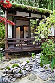 RHS CHELSEA FLOWER SHOW 2013, AN ALCOVE (TOKONOMA GARDEN), ISHIHARA KAZUYUKI DESIGN LABRATORY. JAPANESE TATAMI ROOM.