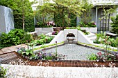 RHS CHELSEA FLOWER SHOW 2013,   THE WASTELAND GARDEN, DESIGNER KATE GOULD.  GOLD MEDAL WINNER