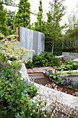 RHS CHELSEA FLOWER SHOW 2013,   THE WASTELAND GARDEN, DESIGNER KATE GOULD.  GOLD MEDAL WINNER