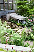 RHS CHELSEA FLOWER SHOW 2013,   THE WASTELAND GARDEN, DESIGNER KATE GOULD.  GOLD MEDAL WINNER