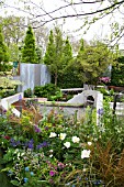 RHS CHELSEA FLOWER SHOW 2013,   THE WASTELAND GARDEN, DESIGNER KATE GOULD.  GOLD MEDAL WINNER