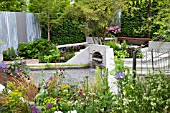 RHS CHELSEA FLOWER SHOW 2013,   THE WASTELAND GARDEN, DESIGNER KATE GOULD.  GOLD MEDAL WINNER