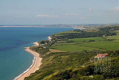 VIEW_OF_GARDEN_AT_CLIFF_HOUSE_DORSET_WITH_WEYMOUTH_BAY_BEYOND
