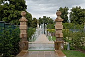 THE GARDEN OF SURPRISES, BURGHLEY HOUSE, STAMFORD, DESIGNER GEORGE CARTER.