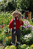 SCARECROW COMPETITION, DAGGS ALLOTMENTS, THORNBURY, BRISTOL. NGS OPEN DAY