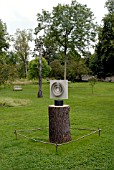 SCULPTURE GARDEN AT BURGHLEY HOUSE, STAMFORD.