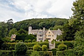 TOPIARY AND HEDGES AT OWLPEN MANOR, GLOUCESTERSHIRE