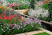 HARDYS COTTAGE GARDEN PLANTS SHOW GARDEN IN DAILY MAIL PAVLLION, RHS SHOW HAMPTON COURT 2008