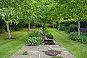 THE RILL GARDEN AT OZLEWORTH PARK, GLOUCESTERSHIRE