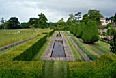 VIEW OF THE GARDEN AND PARKLANDS AT OZLEWORTH PARK, GLOUCESTERSHIRE