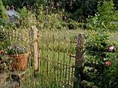 COUNTRY GARDEN GATE WITH STIPA GIGANTEA