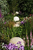 HAMPTON COURT FLOWER SHOW 2011 - THE STOCKMANS RETREAT,  DESIGNER CHRIS BEARDSHAW