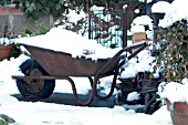 HIDDEN CORNER,  WITH WHEELBARROW