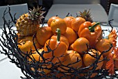 ORANGE FRUIT DISPLAY