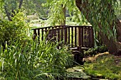 JAPANESE GARDEN AT BOTANICAL GARDENS,  NIAGARA,  CANADA,  JULY