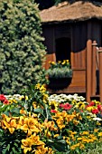 THE LIVING GARDEN,  BY DAVID DOMONEY AND CHILDREN FROM MANCHESTER CHILDRENS HOSPITAL,  RHS FLOWER SHOW,  TATTON PARK,  JULY