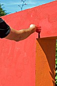 PAINTING THE BBC NORTHWEST TONIGHT GARDEN,  DESIGNED BY JANINE CRIMMINS,  RHS FLOWER SHOW,  TATTON PARK