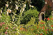 COTTAGE GARDEN,  BIRMINGHAM BOTANICAL GARDENS. JULY