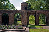 VIEW OF ITALIANATE FOLLY AT DYFFRYN GARDENS,  WALES