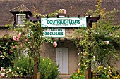 FLOWER SHOP,  GIVERNY,  FRANCE,  AUGUST