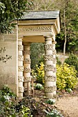 CLASSICAL BUILDING AT PAINSWICK ROCOCCO GARDEN