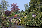 VIEW AT CONSALL HALL LANDSCAPE GARDEN,  APRIL