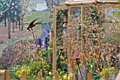 DETAIL OF IMPRESSION ON TIME DESIGNED BY YVONNE MATHEWS SPONSORED BY JOHNSONS TILES AND MOREYS BBC GARDENERS WORLD LIVE 2007