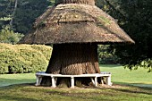 VIEW OF TREE SEAT IN THE SWISS GARDEN,  SHUTTLEWORTH