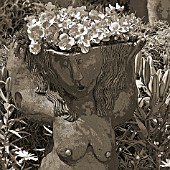 NAKED FEMALE BODY PLANTER, TINTED