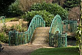 METAL BRIDGE AT THE SWISS GARDEN,  SHUTTLEWORTH