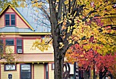 FALL COLOURS IN MONTPELIER, VERMONT, OCTOBER