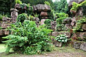 PULHAM ROCKERY AT MADRESFIELD, NEAR MALVERN