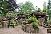 PULHAM ROCKERY AT MADRESFIELD, NEAR MALVERN