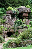 PULHAM ROCKERY AT MADRESFIELD, NEAR MALVERN